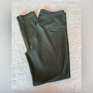 Zyia Active Olive Green High Waisted Leggings Size 6-8 Medium